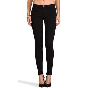 J Brand Hewson black skinny jeans size 28